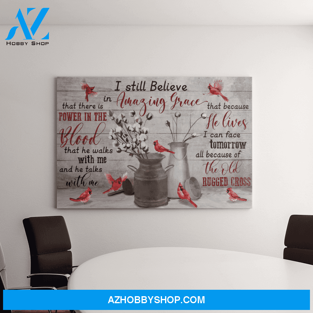 Landscape God Canvas Wall Art - Jesus Canvas Wall Art - Jesus - I Still Believe in Him Canvas