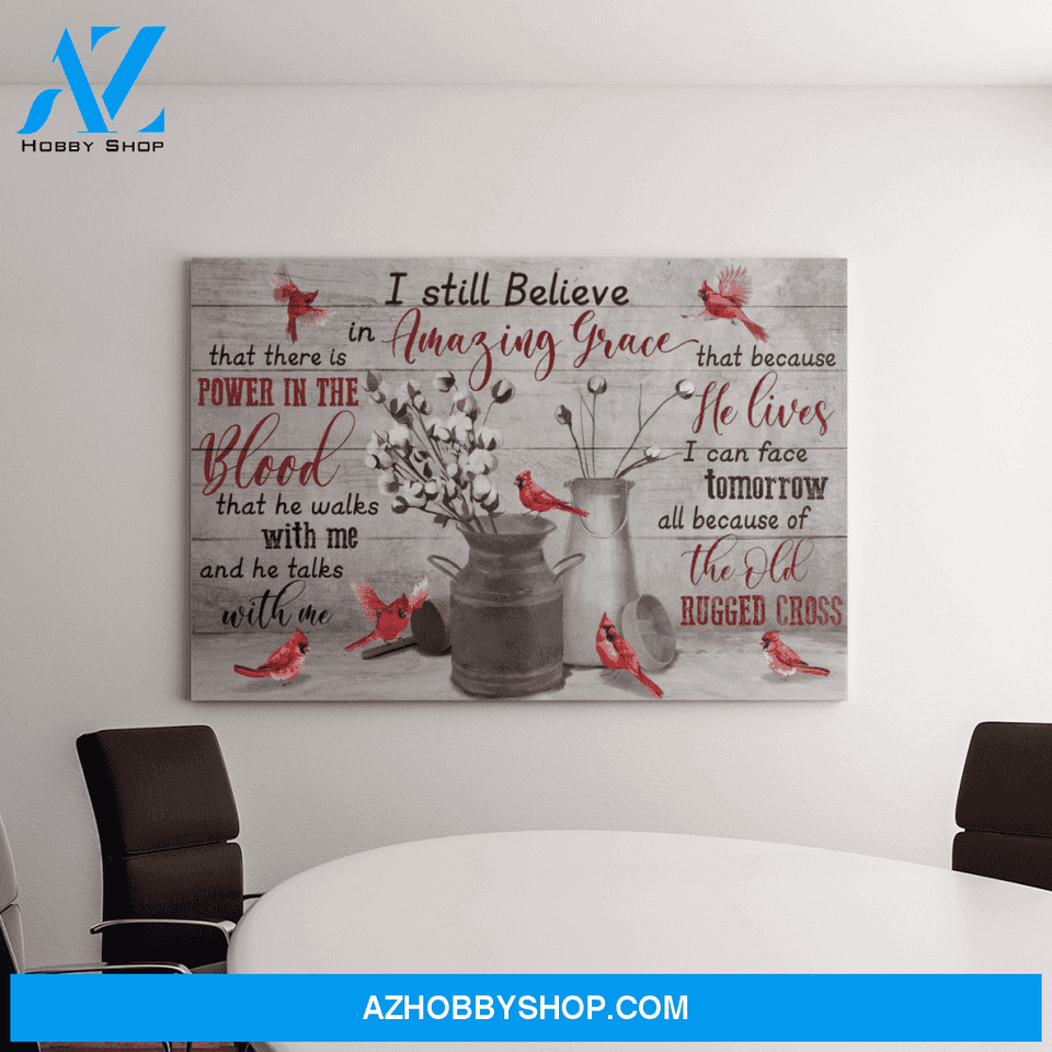 Landscape God Canvas Wall Art - Jesus Canvas Wall Art - Jesus - I Still Believe in Him Canvas