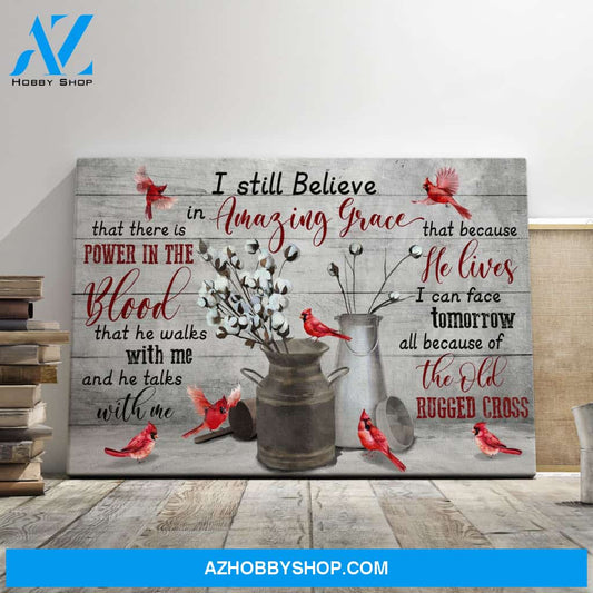 Landscape God Canvas Wall Art - Jesus Canvas Wall Art - Jesus - I Still Believe in Him Canvas