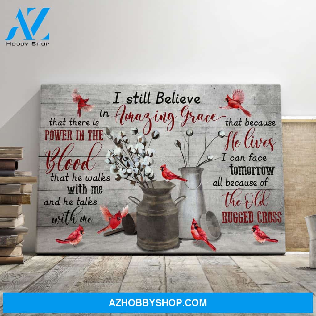 Landscape God Canvas Wall Art - Jesus Canvas Wall Art - Jesus - I Still Believe in Him Canvas