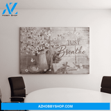 Landscape God Canvas Wall Art - Jesus Canvas Wall Art - Jesus - Just breather and choose Joy Canvas