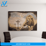 Landscape God Canvas Wall Art - Jesus Canvas Wall Art - Jesus - The Lion rises Canvas