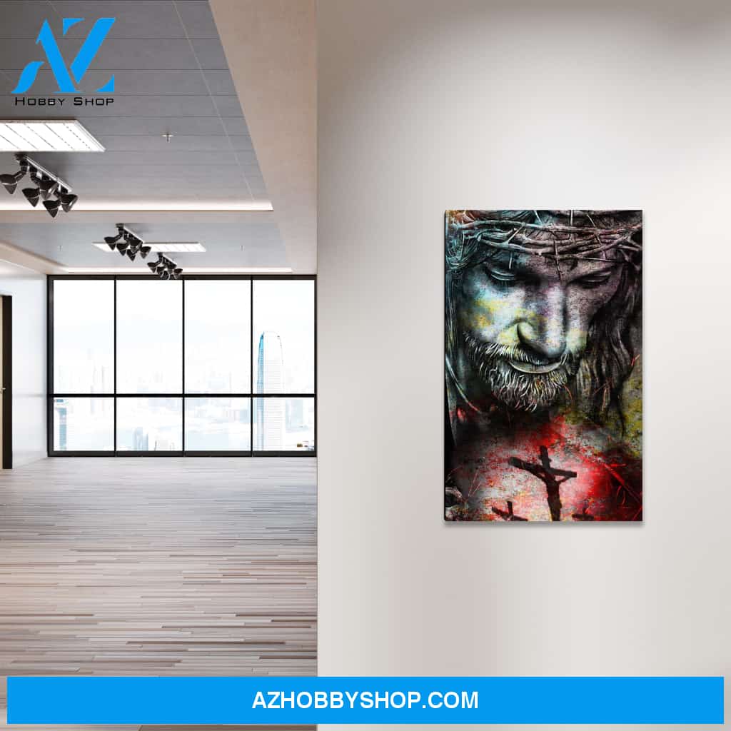 Jesus Crowned with Thorns Canvas Art