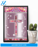 Jesus, Diamond Cross Easter Canvas And Poster, Wall Decor Visual Art, Wall Poster, My Poster Wall