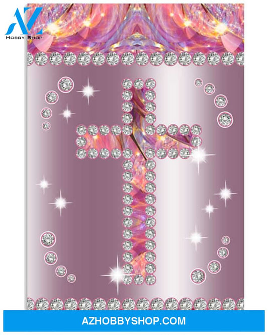 Jesus, Diamond Cross Easter Canvas And Poster, Wall Decor Visual Art, Wall Poster, My Poster Wall
