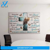 Jesus, I Can Only Imagine Easter Canvas And Poster, Wall Decor Visual Art, Wall Poster, My Poster Wall