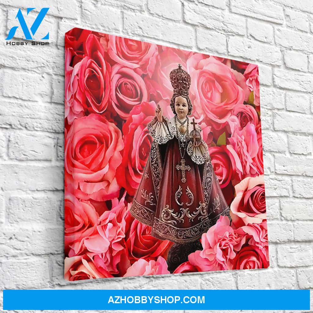 Jesus Infant of Prague Canvas Art