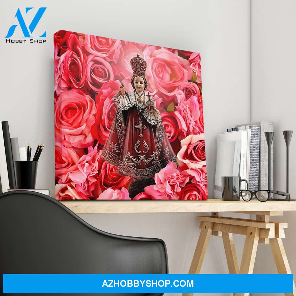 Jesus Infant of Prague Canvas Art