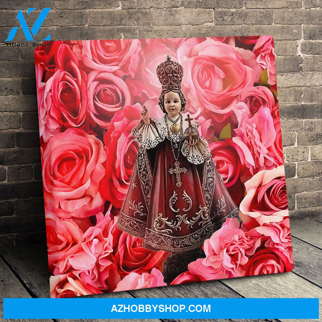 Jesus Infant of Prague Canvas Art