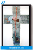 Jesus Is My Savior Christian Wall Art Gift For Christmas Canvas And Poster, Wall Decor Visual Art