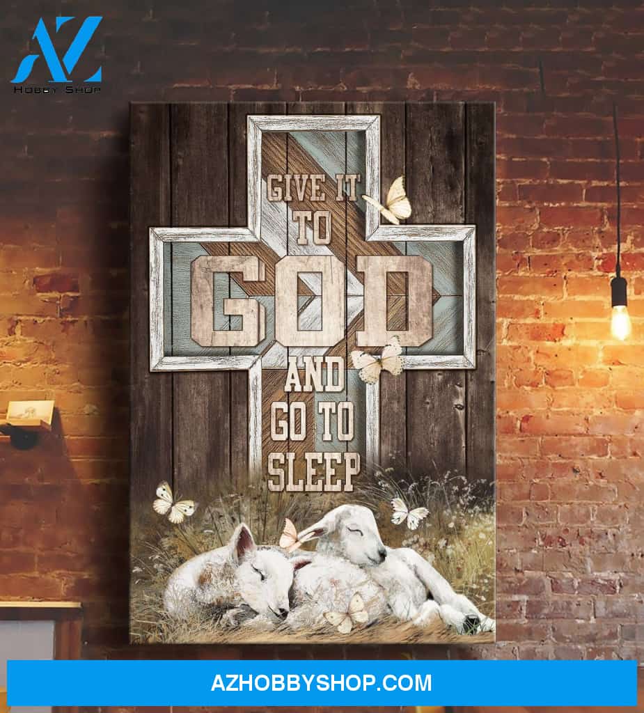 Jesus Landscape Canvas Print - Wall Art 05