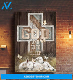 Jesus Landscape Canvas Print - Wall Art 05