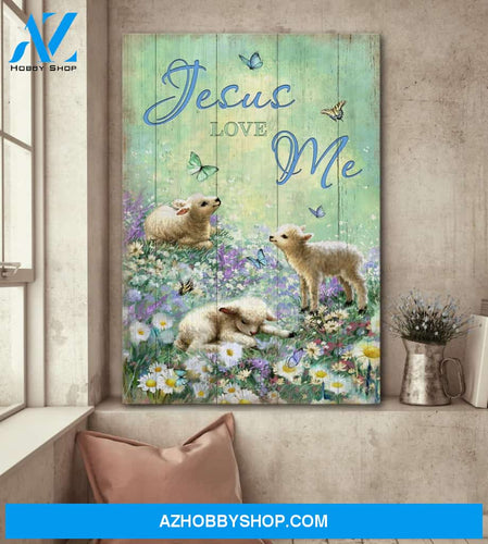 Jesus Landscape Canvas Print - Wall Art 06