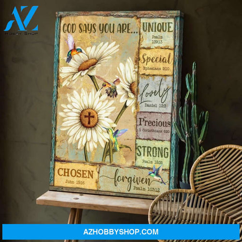 Jesus Landscape Canvas Print - Wall Art 09