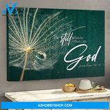 Jesus Landscape Canvas Wall Art - God Wall Art - Be Still And Know That I Am God Canvas - Psalm 46:10