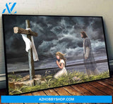 Jesus Landscape Poster Canvas, Wall Decor Visual Art, Art Poster, My Poster Wall