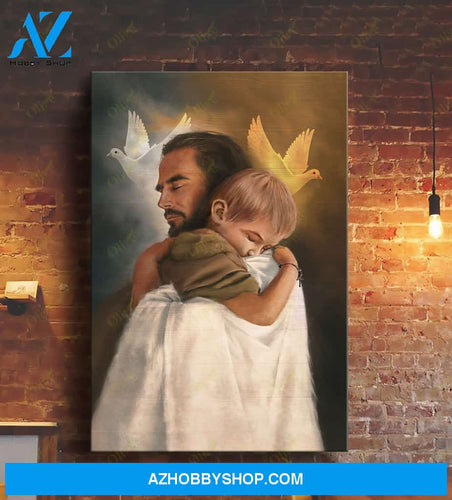 Jesus, My God, My Father Easter Canvas And Poster, Wall Decor Visual Art, Wall Poster, My Poster Wall