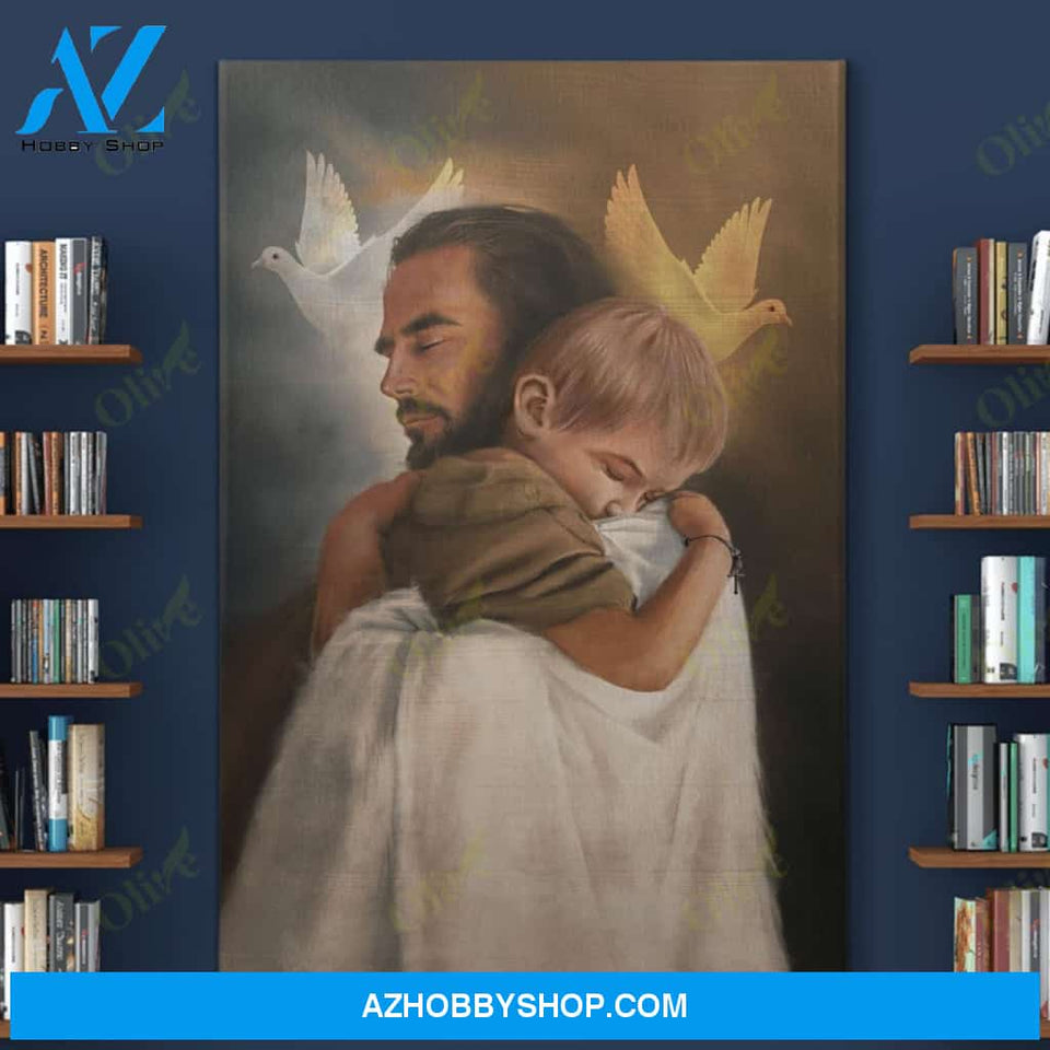 Jesus, My God, My Father Easter Canvas And Poster, Wall Decor Visual Art, Wall Poster, My Poster Wall