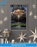 Jesus Nativity A Thrill Of Hope Easter Canvas And Poster, Wall Decor Visual Art, Wall Poster, My Poster Wall