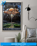 Jesus Nativity A Thrill Of Hope Easter Canvas And Poster, Wall Decor Visual Art, Wall Poster, My Poster Wall