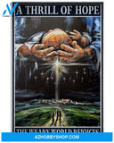 Jesus Nativity A Thrill Of Hope Easter Canvas And Poster, Wall Decor Visual Art, Wall Poster, My Poster Wall