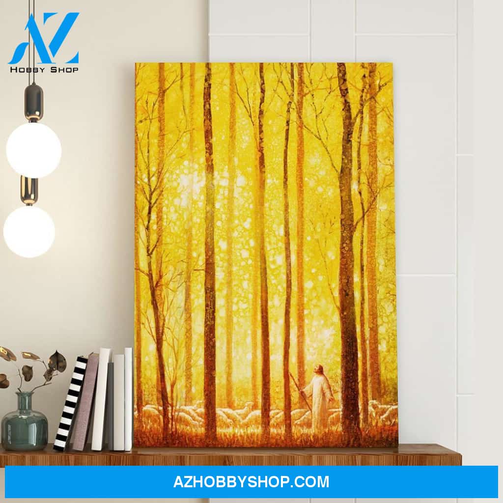 Jesus Portrait Canvas Wall Art - Jesus Wall Art - Awesome Wonder