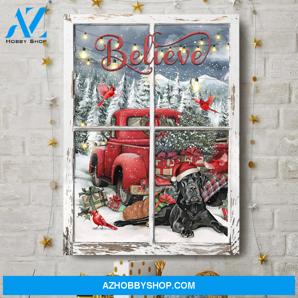 Jesus Portrait Canvas Wall Art - God Wall Art - Christmas Gifts - Believe