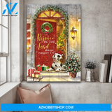 Jesus Portrait Canvas Wall Art - God Wall Art - Jesus - Great Dane - Rejoice In The Lord