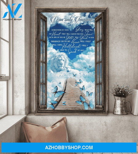 Jesus Portrait Canvas Wall Art - Jesus Wall Art - I Can Only Imagine