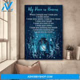 Jesus Portrait Canvas Wall Art - God Wall Art - I Miss You So Much