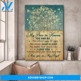 Jesus Portrait Canvas Wall Art - God Wall Art - Jesus - I Miss You So My Angel