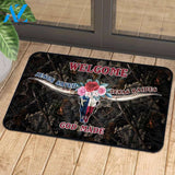 Jesus Saved Texas Raises God Made Doormat | Welcome Mat | House Warming Gift