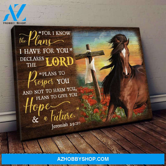 Jesus - Stunning horse on sunflower field - Country roads take me home to the place I belong - Landscape Canvas Prints, Wall Art