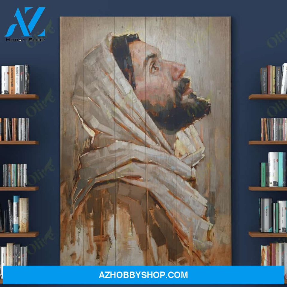 Jesus, Take My Hand Easter Canvas And Poster, Wall Decor Visual Art, Wall Poster, My Poster Wall