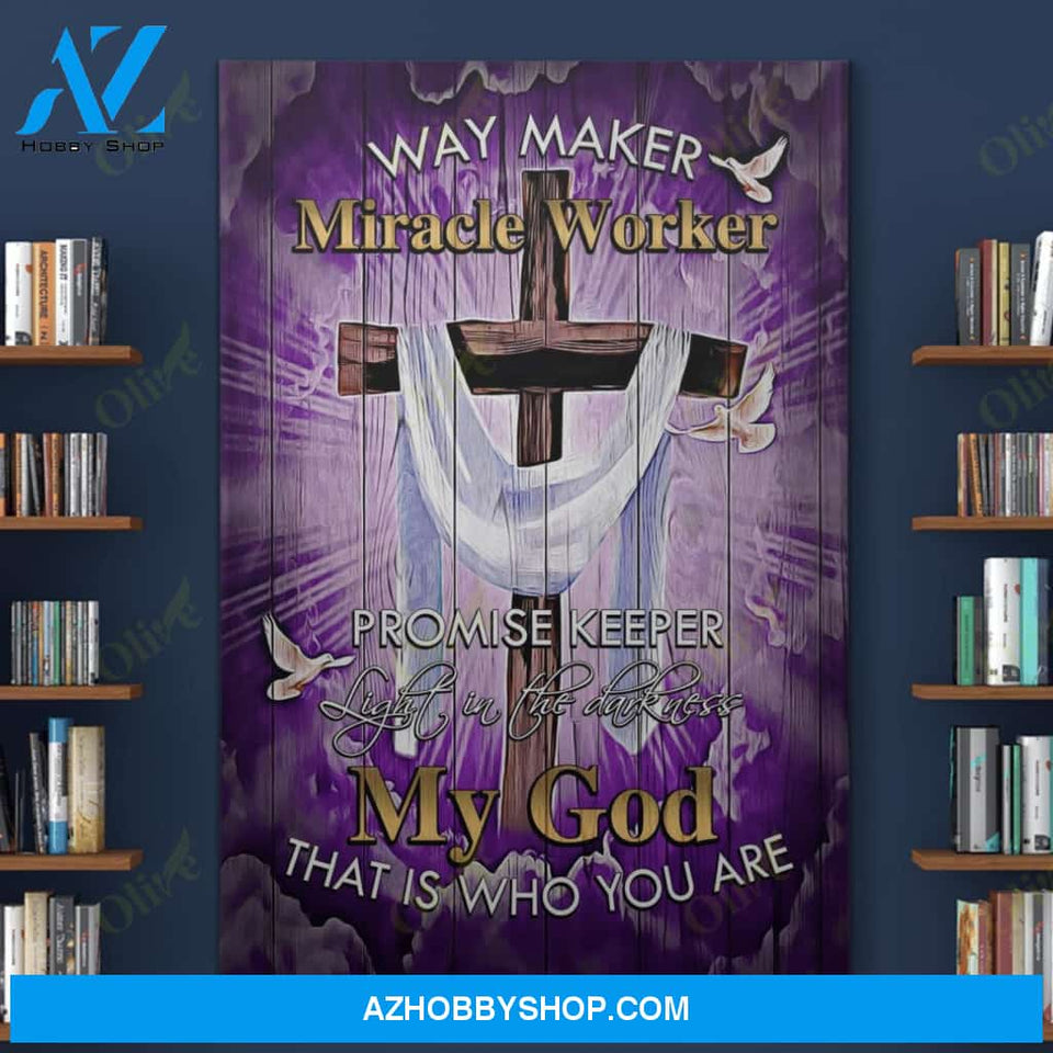 Jesus, That Is Who You Are Easter Canvas And Poster, Wall Decor Visual Art, Wall Poster, My Poster Wall