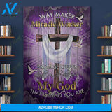 Jesus, That Is Who You Are Easter Canvas And Poster, Wall Decor Visual Art, Wall Poster, My Poster Wall