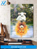 Jesus, The Lamb Is The Lion Easter Canvas And Poster, Wall Decor Visual Art, Wall Poster, My Poster Wall