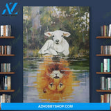 Jesus, The Lamb Is The Lion Easter Canvas And Poster, Wall Decor Visual Art, Wall Poster, My Poster Wall