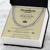 Our Journey Cuban Link Chain Gift For Men Anniversary Christmas Birthday Present For Husband Boyfriend Fiance
