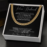 Future Husband Cuban Chain Jewelry Gift For Men Birthday Christmas Present