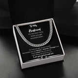 How Many Times Knocked Down Cuban Chain Gift For Husband Birthday Anniversary Christmas Present For Men