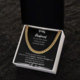 How Many Times Knocked Down Cuban Chain Gift For Husband Birthday Anniversary Christmas Present For Men