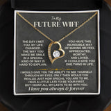To My Future Wife Necklace - Forever Love, Necklace for Girlfriend, Necklace for Her, Forever Love Necklace