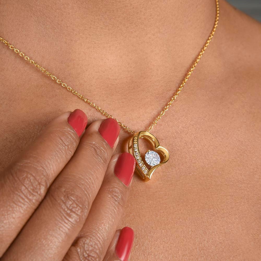 To My Beautiful Future Wife Necklace - Gift for Valentine Day, Gift for Wife, Girfriend Necklace, Forever Love Necklace Gift