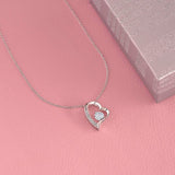 Granddaughter Necklace from Grandma - Necklace Close To Feel My Love, Best Necklace for Granddaughter, Forever Love Necklace