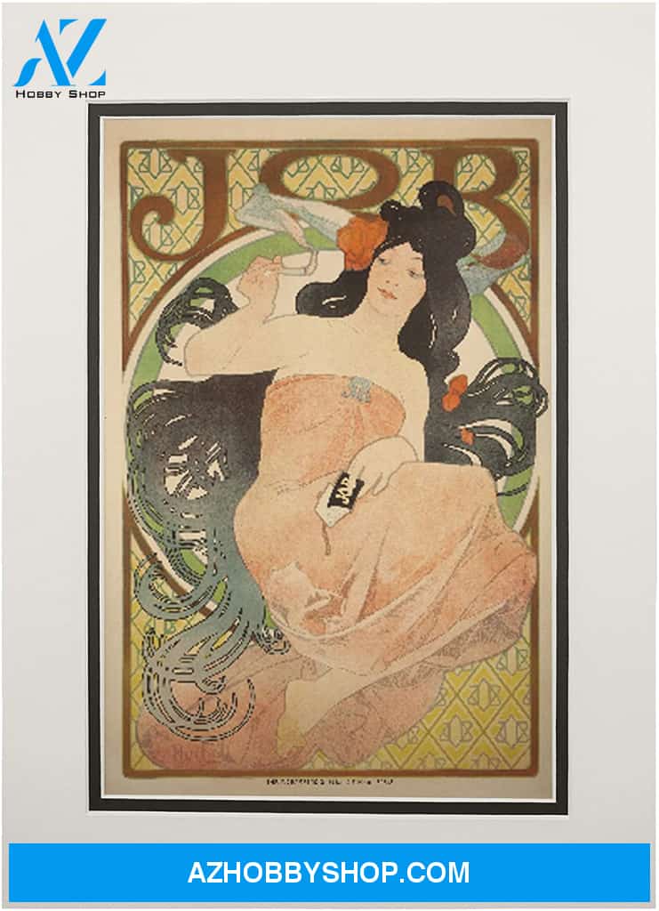 Job France C. 1898 Wall Decor