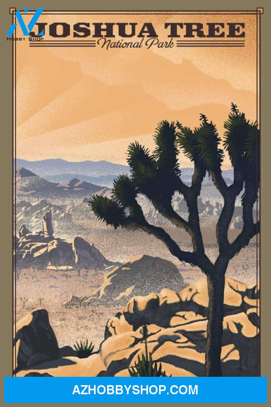 Joshua Tree National Park California New Lithograph National Park Series 