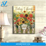 Joy Hummingbird Canvas Wall Art Decor