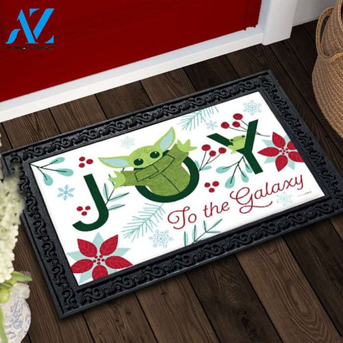 Joy to the Galaxy the Child Doormat - 18" x 30"