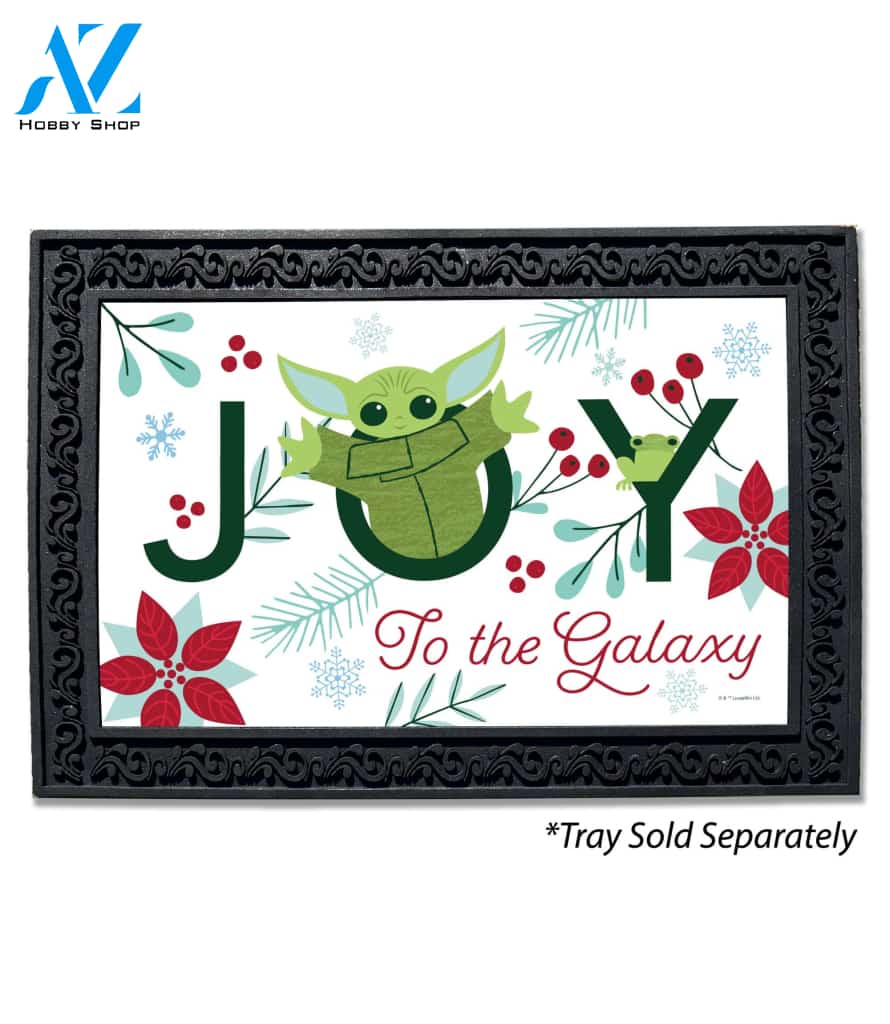 Joy to the Galaxy the Child Doormat - 18" x 30"